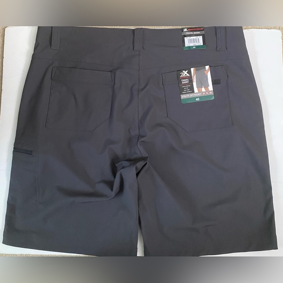 Zeroxposur Brand New Mens Shorts Zipper Closure Front Back Pockets Sz 40 Gray - Picture 8 of 16